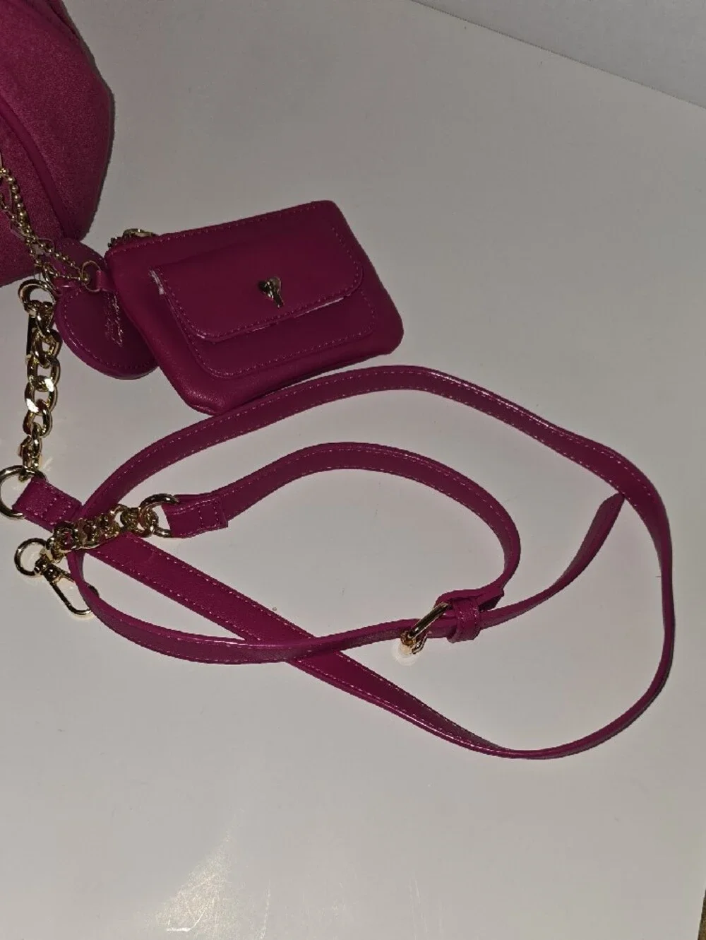 Juicy Couture Raspberry Tart Angel Satchel